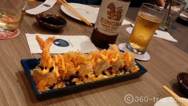 Ebi Crunchy-Maki คือ-มากิไส้กุ้งเทมปุระ