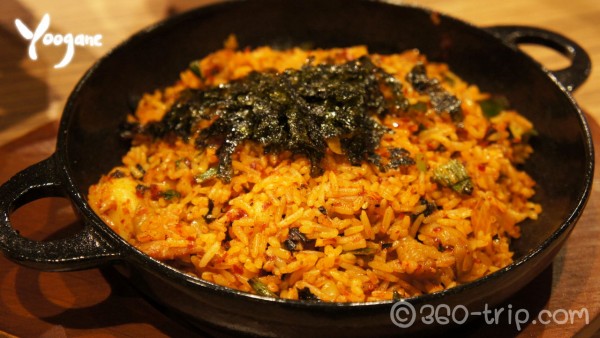 Yoogane-Marinated Chicken Galbi Fried Rice