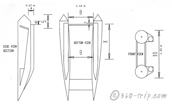 F4 Powerboat-Hull